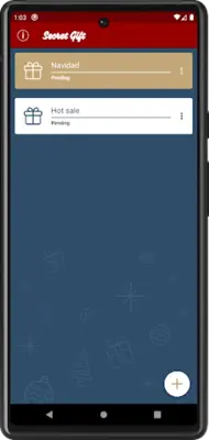 Secret Gift android App screenshot 2